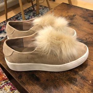 Steve Madden Pufferball Platform Sneakers